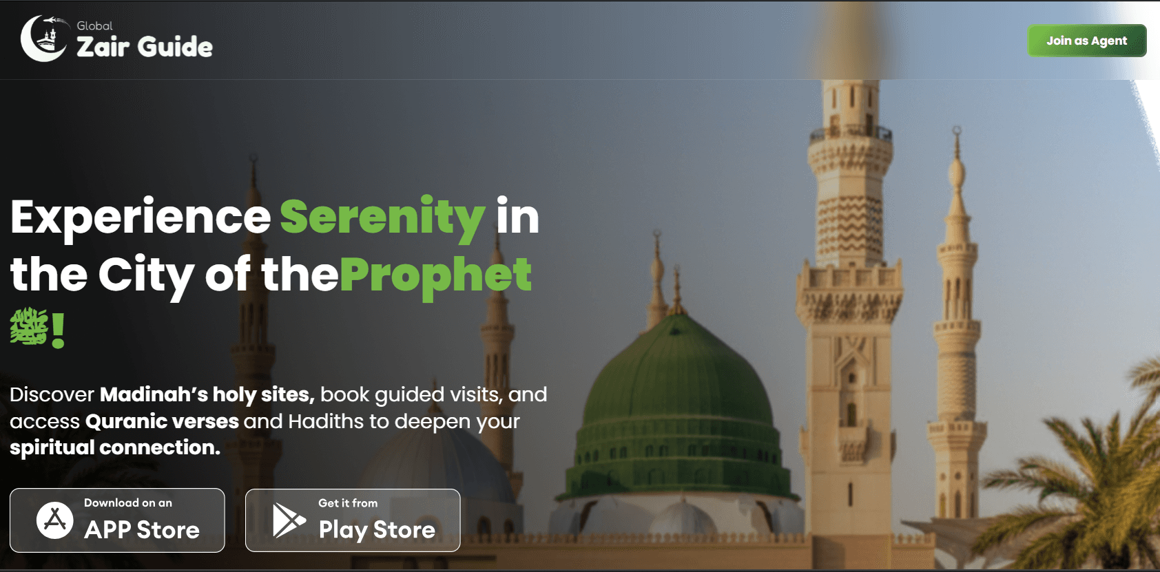 GlobalZairGuide — Spiritual Journey & Ziyarat Platform - Next.js, React.js, Tailwind CSS, JavaScript by Muhammad Asad, Full Stack Engineer